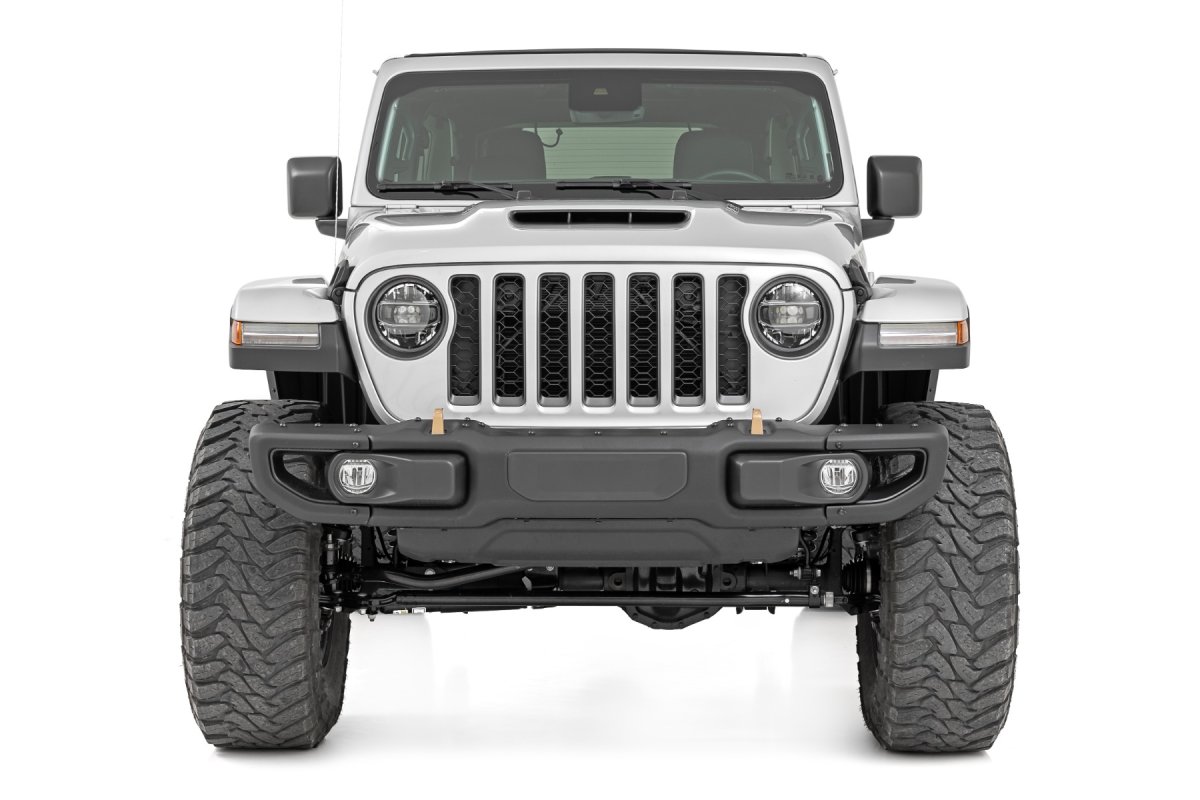 Jeep Wrangler Suspension Lift Kit - Front + Rear - Rough Country - 3.5 Inch Lift Kit | C/A Drop - '21-'23